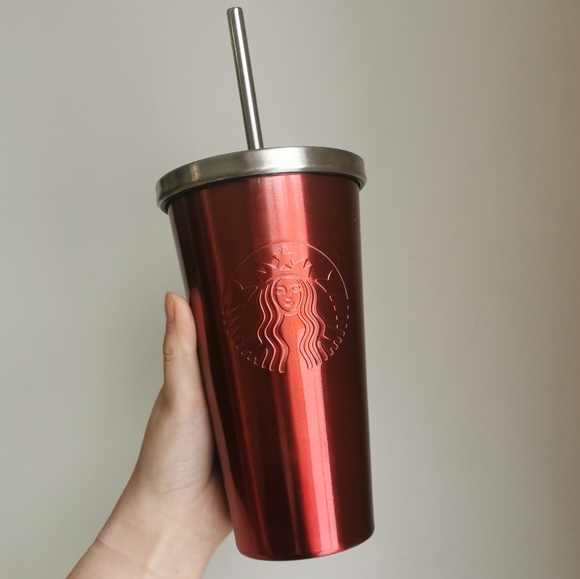 Starbucks Other - Stainless Steel Red Starbucks Tumbler
